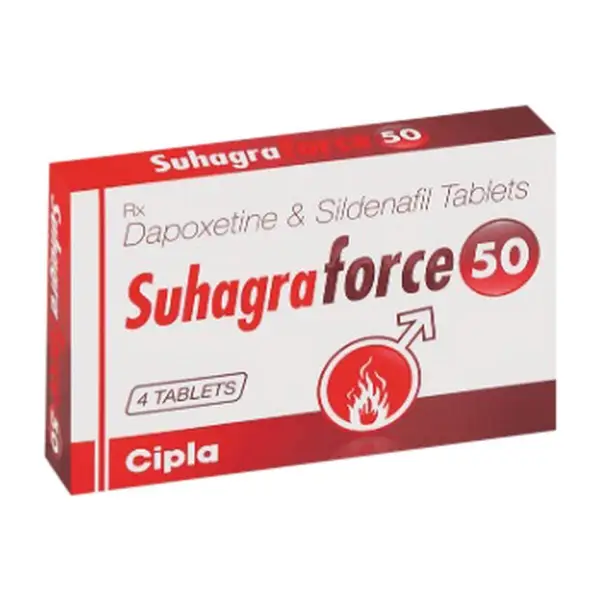 Suhagra Force 50mg/30mg Tablet